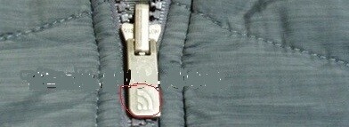 北面The North Face 羽绒服怎么辨别真假,户外衣服细节签别1