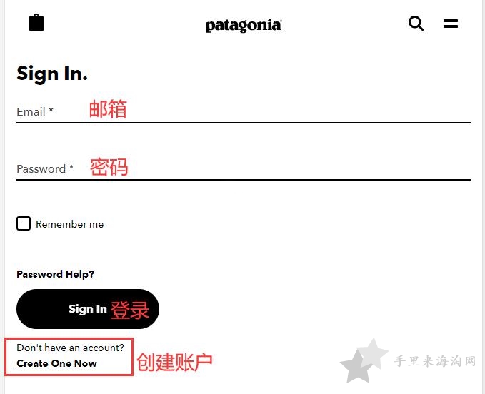 Patagonia美国官网怎么注册账号?1